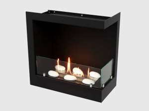 Встроенный биокамин Lux Fire Угловой 490 S (правый угол)