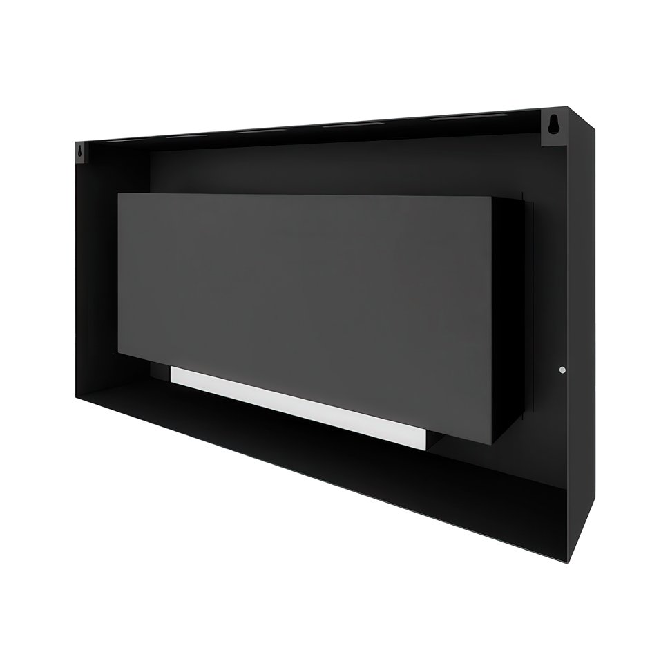 Биокамин SteelHeat WALL GRAND 1200 черный