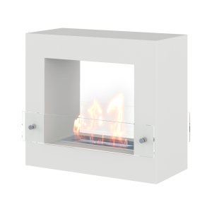 Биокамин SteelHeat FRAME ONE 500 mini белый