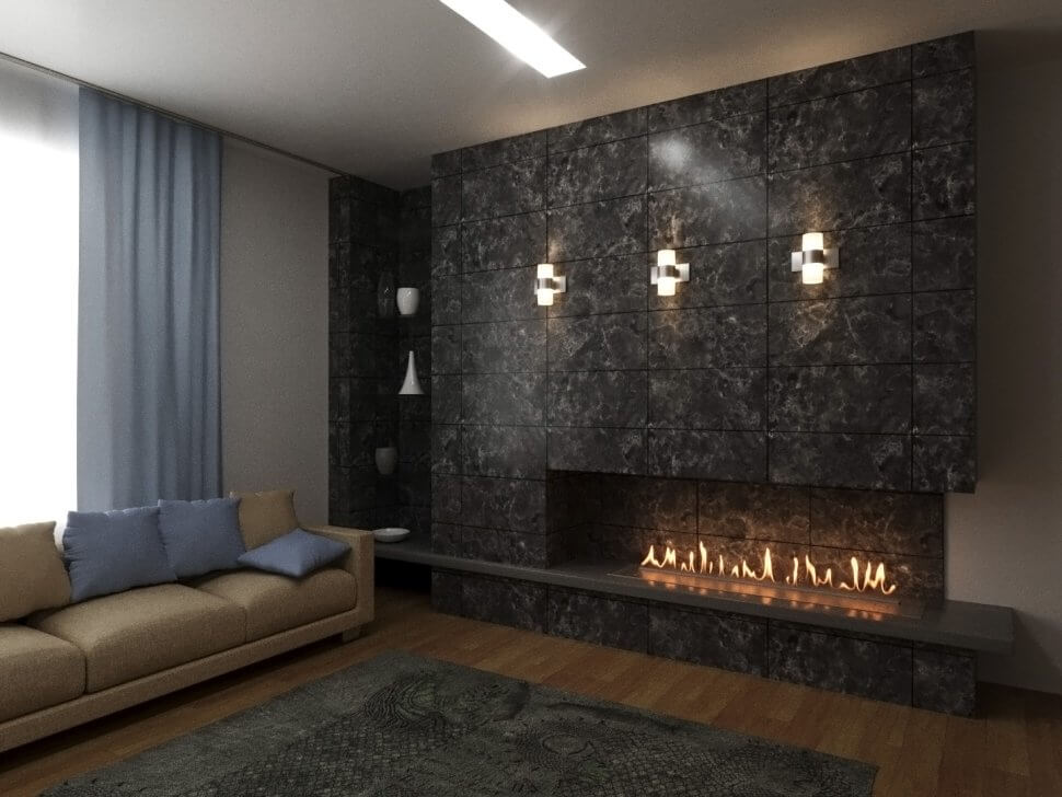 Автоматический биокамин Lux Fire Smart Flame 1900 RC