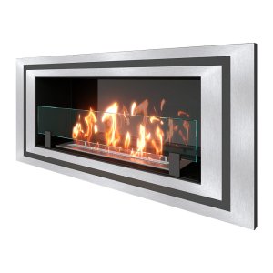 Биокамин встраиваемый SteelHeat LONG-D 900 Small