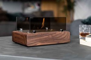 Настольный Биокамин Catterheim MASSIVE WALNUT