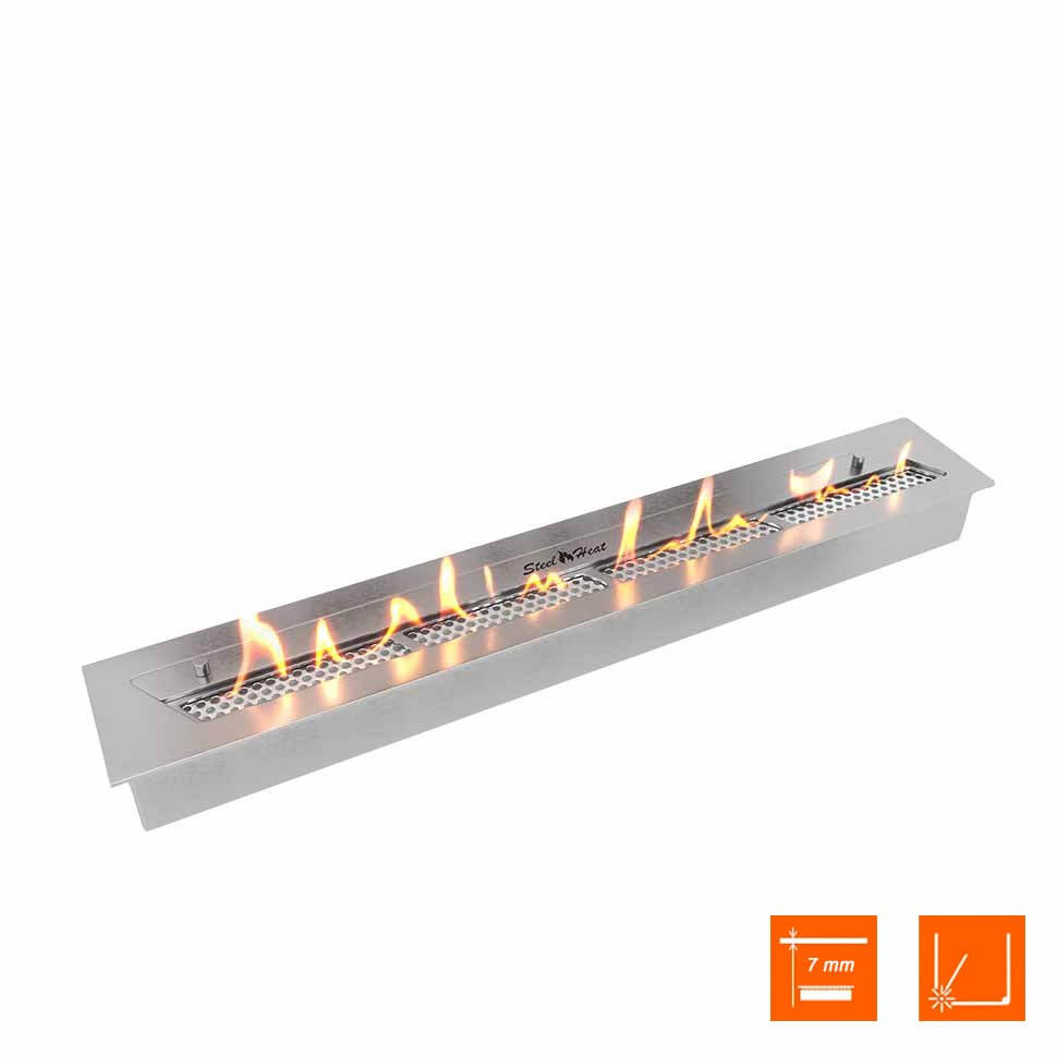 Биокамин SteelHeat FRAME ONE 1000 белый